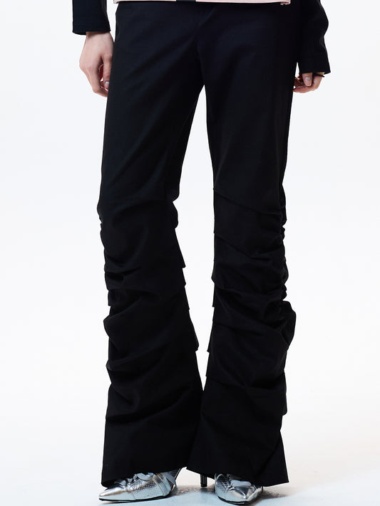 luv-is-true-ss-25-im-frill-shirring-pants(black)