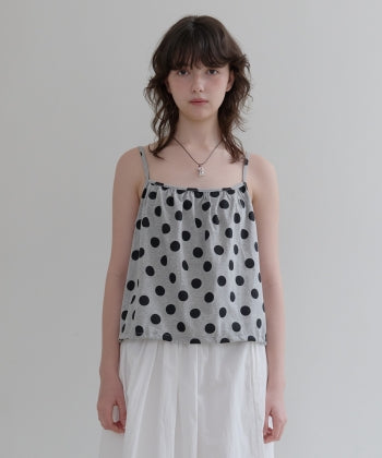 fun-from-fun-ss-25-polka-top-(grey)