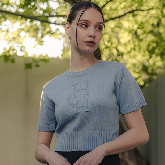 hardcore-happiness-ss-24-moonlight-logo-round-neck-knitwear_sky-blue