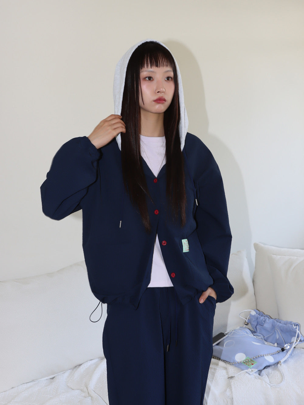 onska-ss-24-seersucker-hoody-shirt-navy