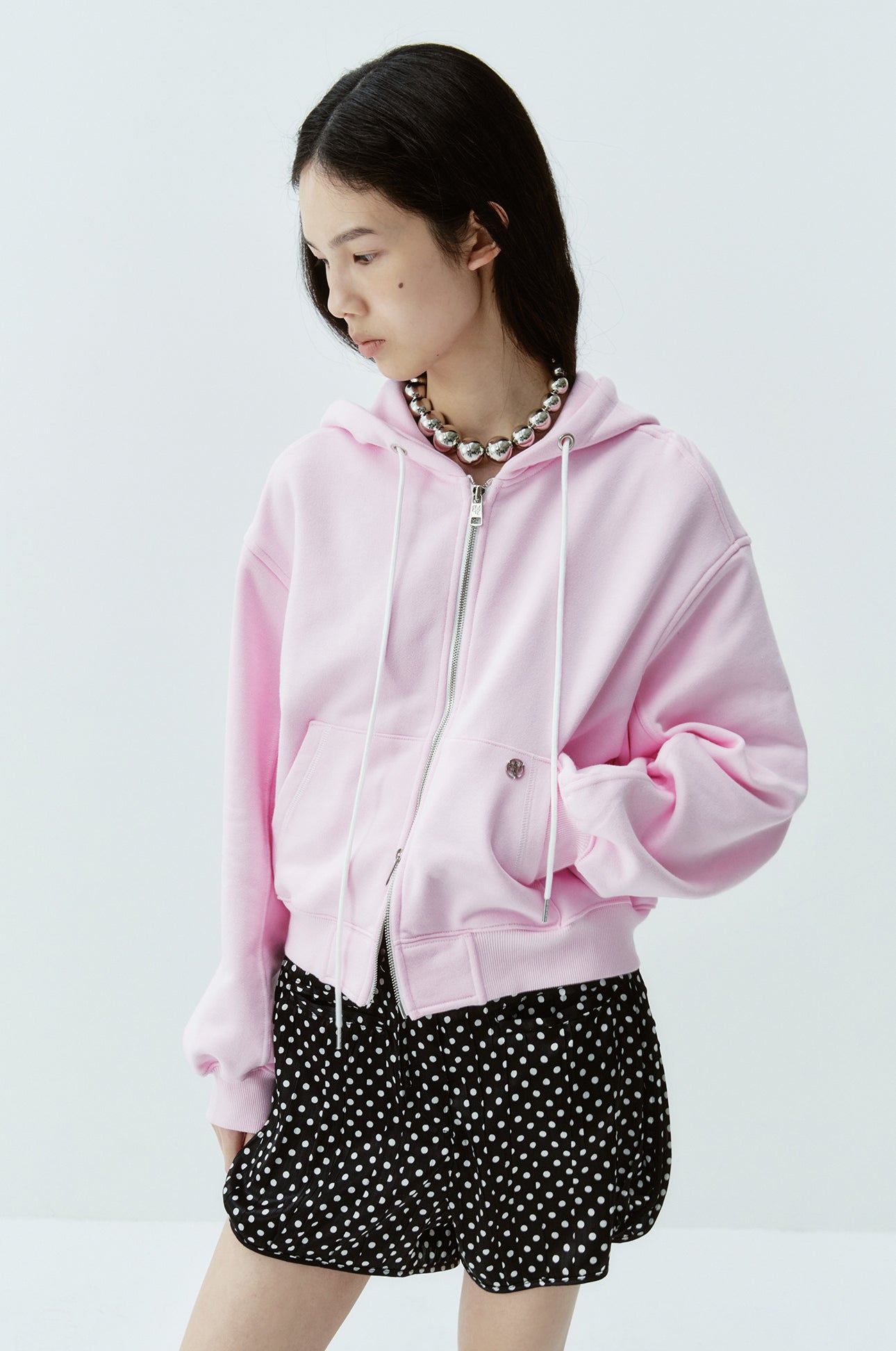 gimmetheyoung-ss-25-g_back-shirring-hood-zipup_25ss-/-pink