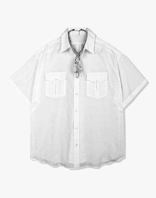 ssy-ss-24-bandana-necklace-set-washed-check-linen-2-pocket-half-shirt-white