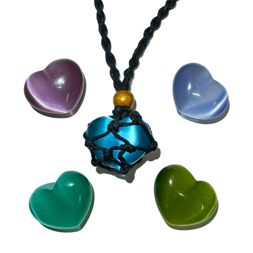 3amgang-seasonless-catseye-heart-gemstone-necklace-(5color)