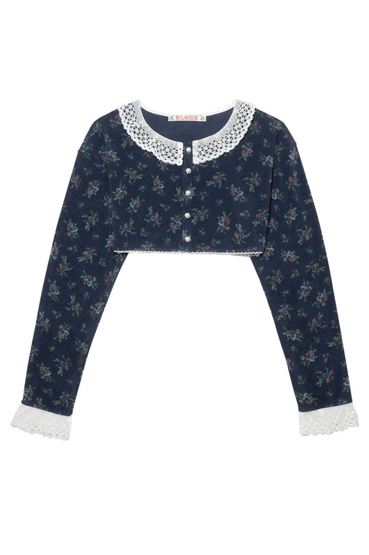 alcmy-fw-24-vintage-flower-terry-cardigan_navy