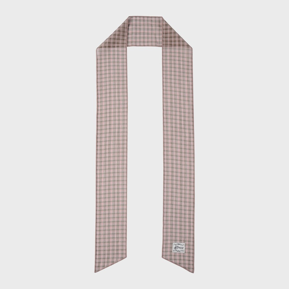 eireve-seasonless-summer-check-chiffon-long-scarf-pink-brown