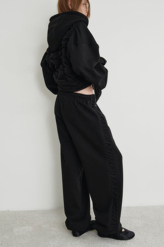 gimmetheyoung-fw-24-g_side-shirring-sweatpants_24wn-/-black