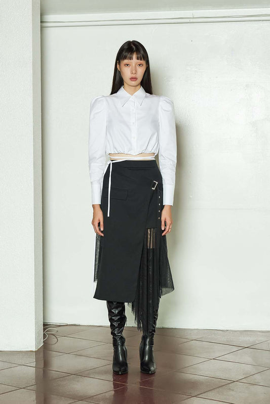 zonon-fw-25-detachable-string-cropped-shirts-white