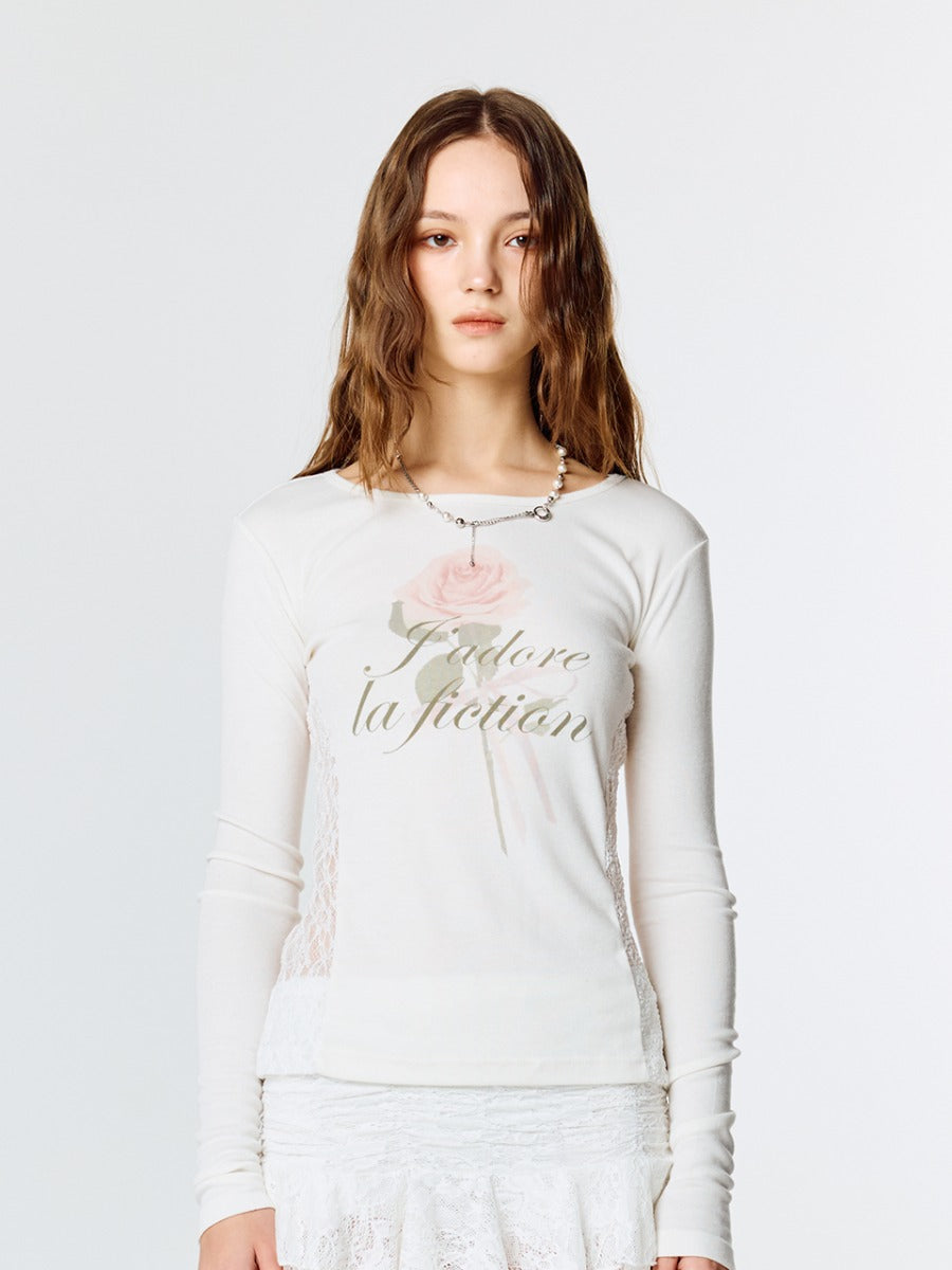 lartigent-ss-25-l15-lace-slim-tshirt-(white)