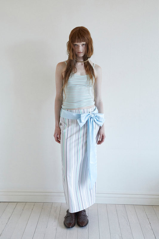 dared-ss-24-big-bow-belted-stripe-skirt