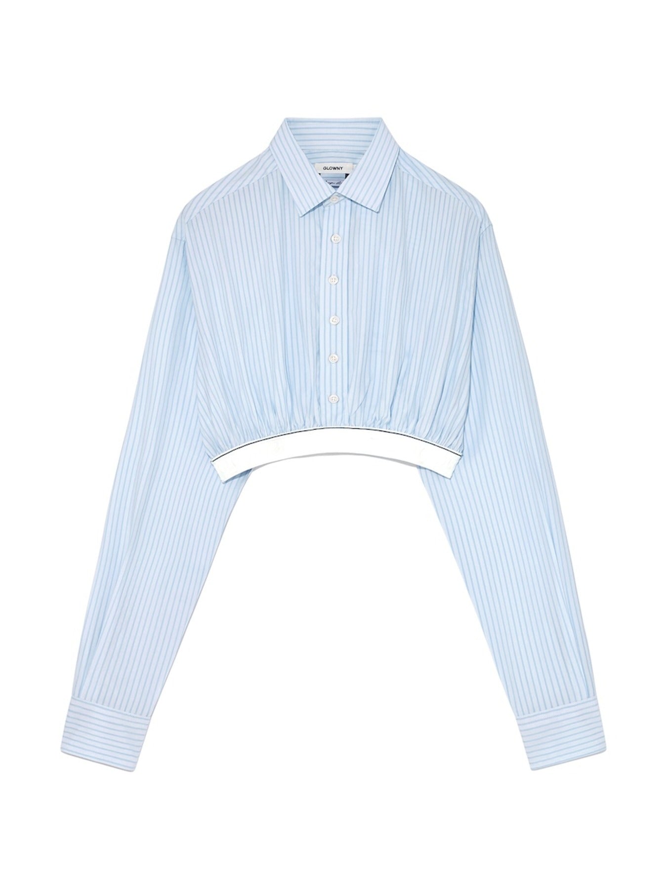 glowny-ss-25-willy-crop-shirt-(baby-blue-stripe)