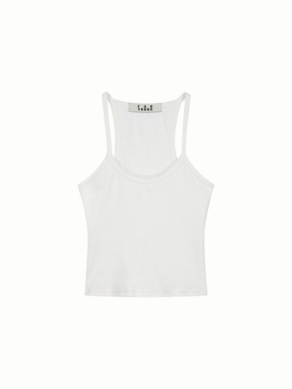 fanyoung-ss-24-fy-low-tank-top-white