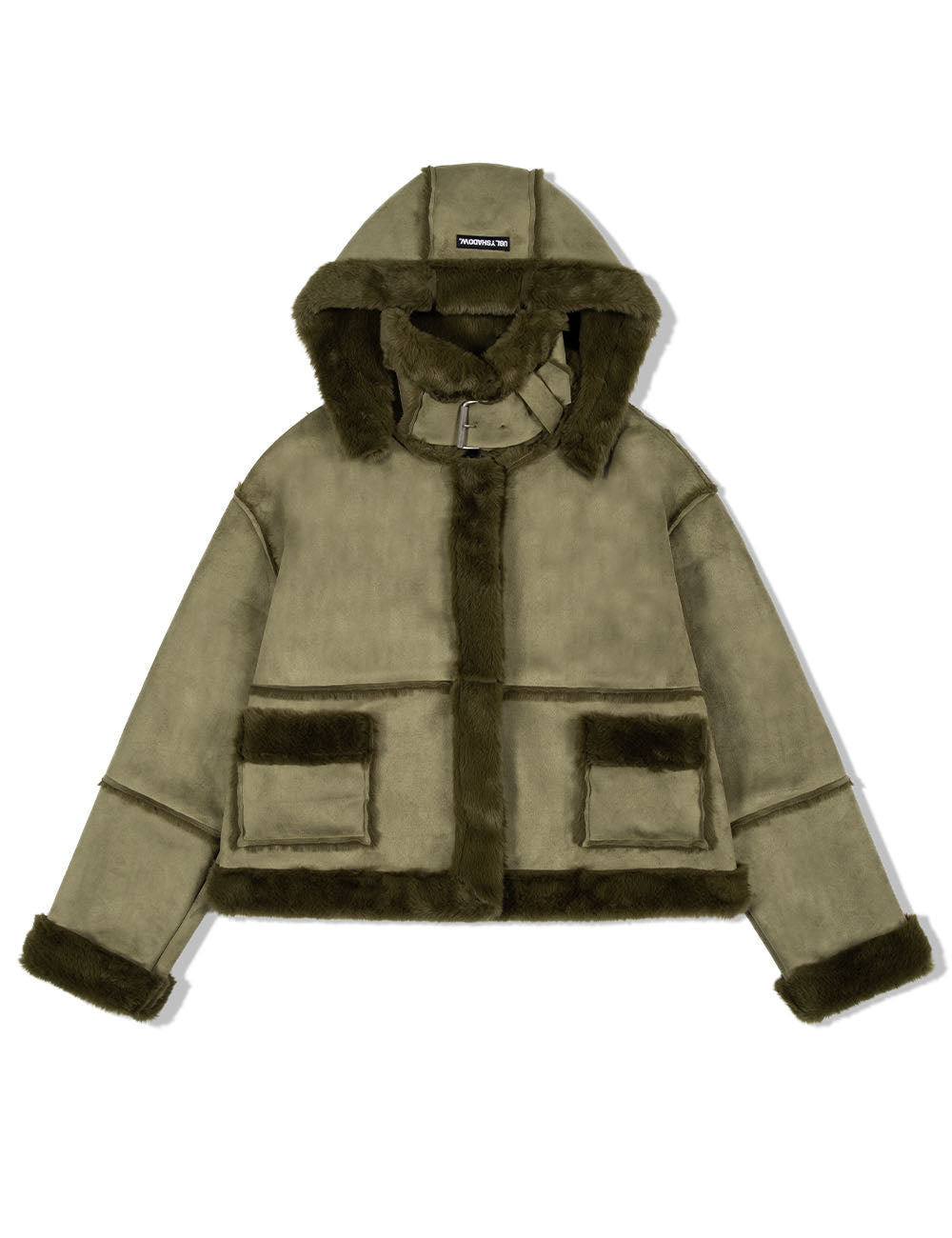 ugly-shadow-fw-24-hoodie-mustang(khaki)