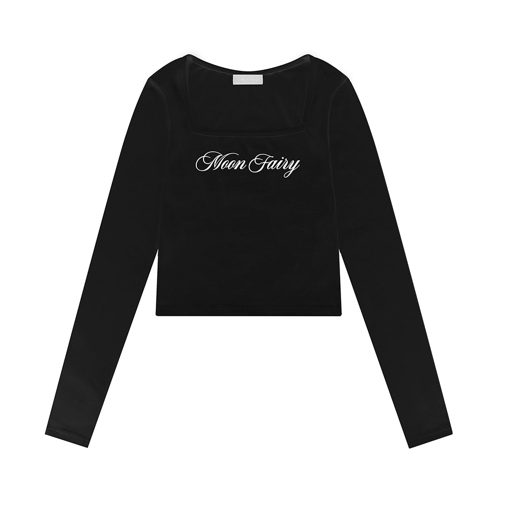 moonfairy-ss-24-mf-square-logo-longsleeve-black