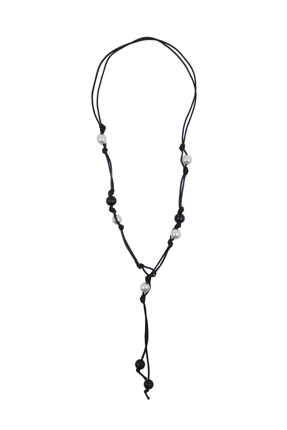 [MIAE] Seasonless pearl rope necklace