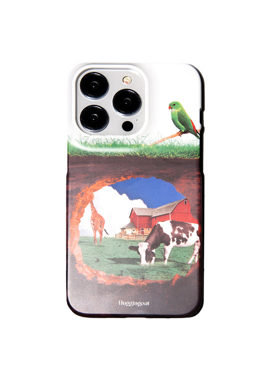 huggingoat-seasonless-animal-farm-matte-hard-case