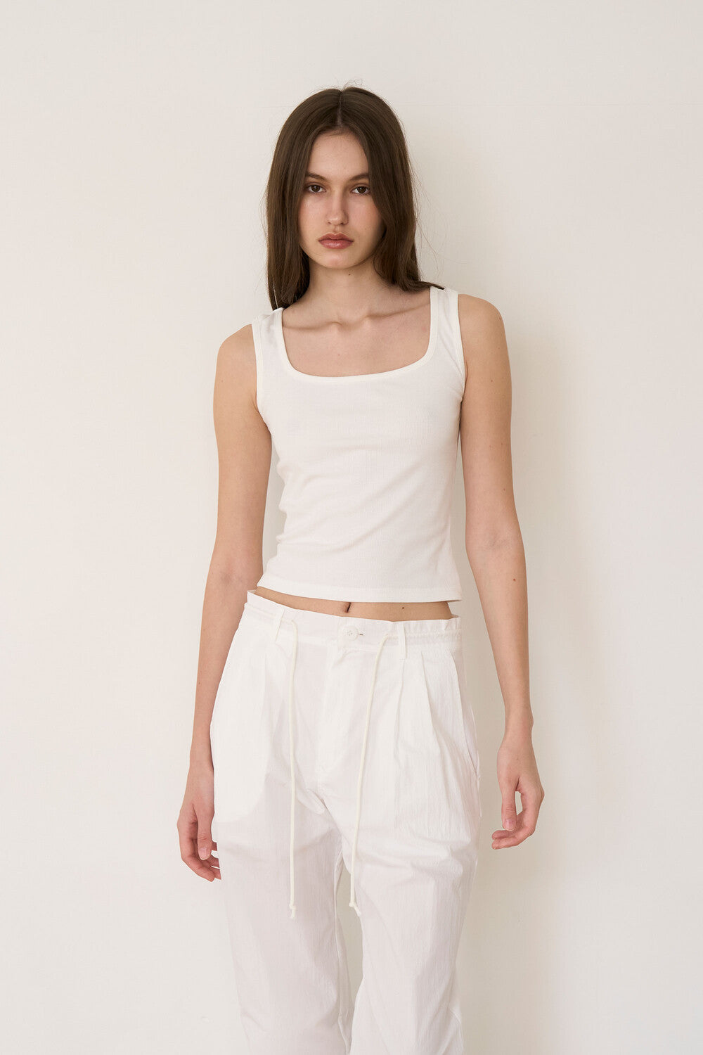 oesoel-ss-24-cotton-rib-tank-top-white