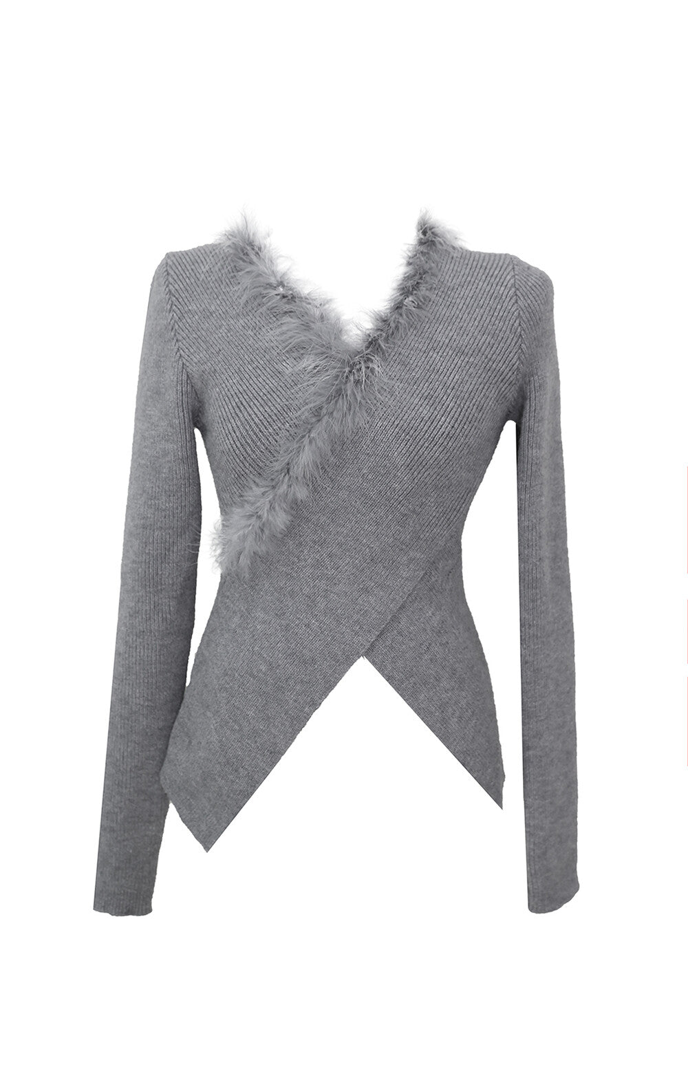 miae-fw-24-soft-fur-wrap-knit-(gray)