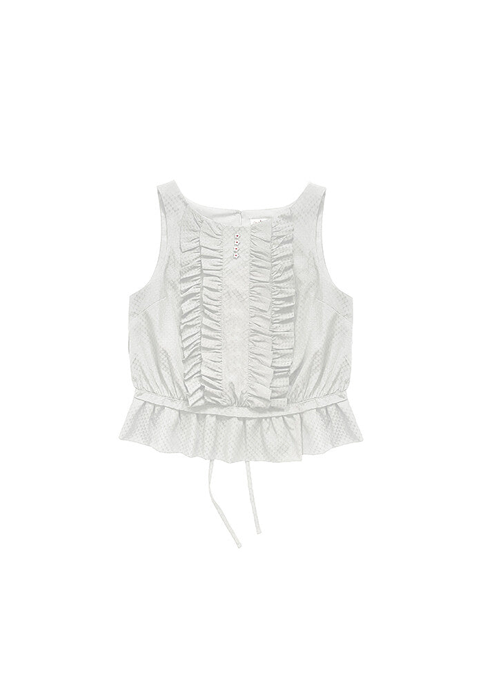 nofficialnoffice-ss-25-star-button-frilled-top-white