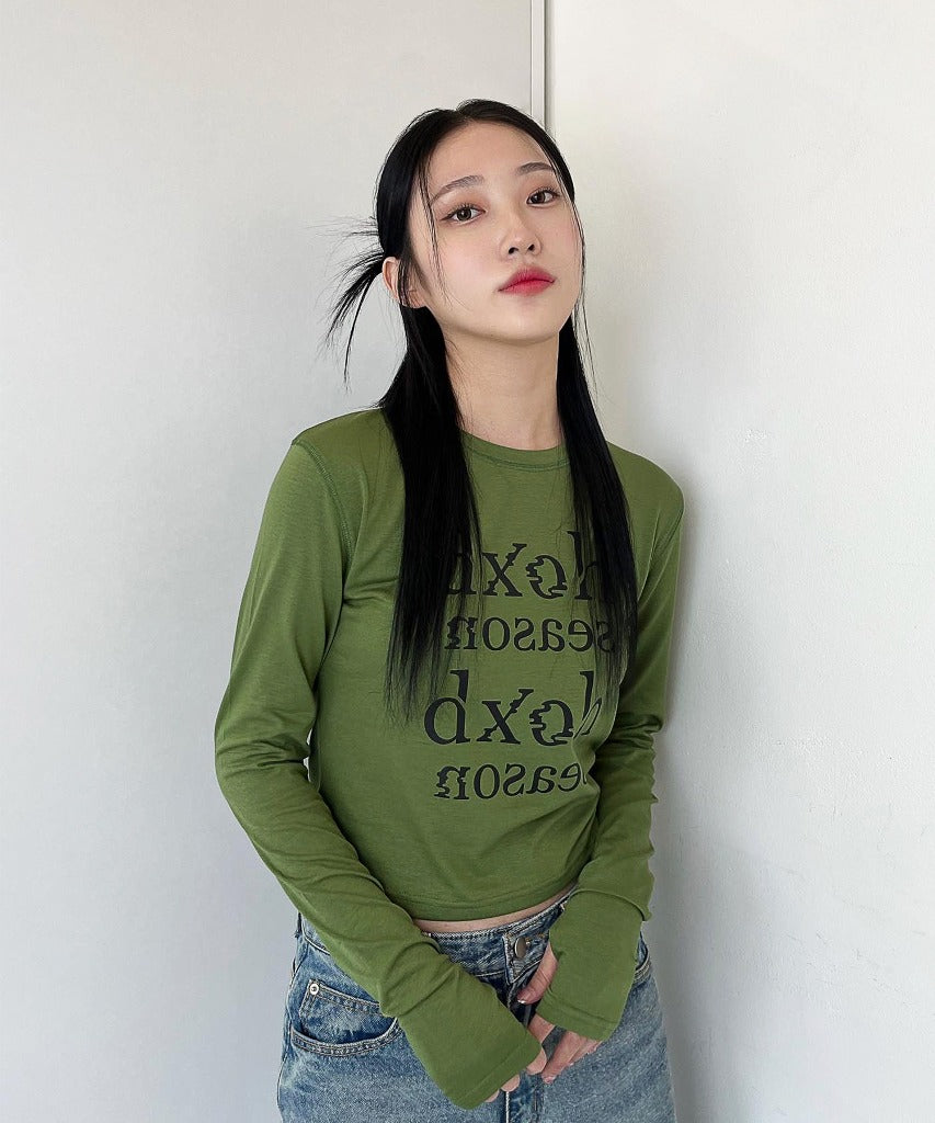 dxoh-fw-23-logo-season-semi-warmer-cropped-tshirt-olive-green