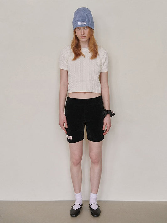 gocori-summer-23-jersey-short-pants-black