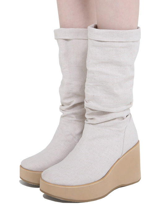 ugly-shadow-seasonless-linen-long-bootsivory